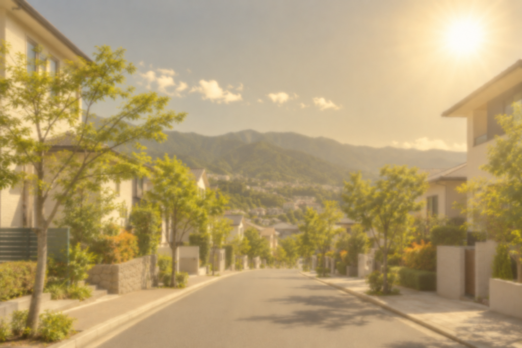 白内障の見え方の例：かすみ、黄ばみ、まぶしさ